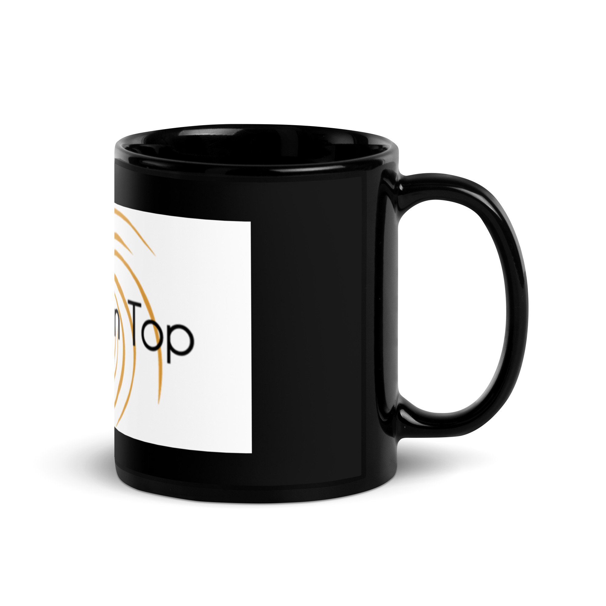Black Glossy Mug