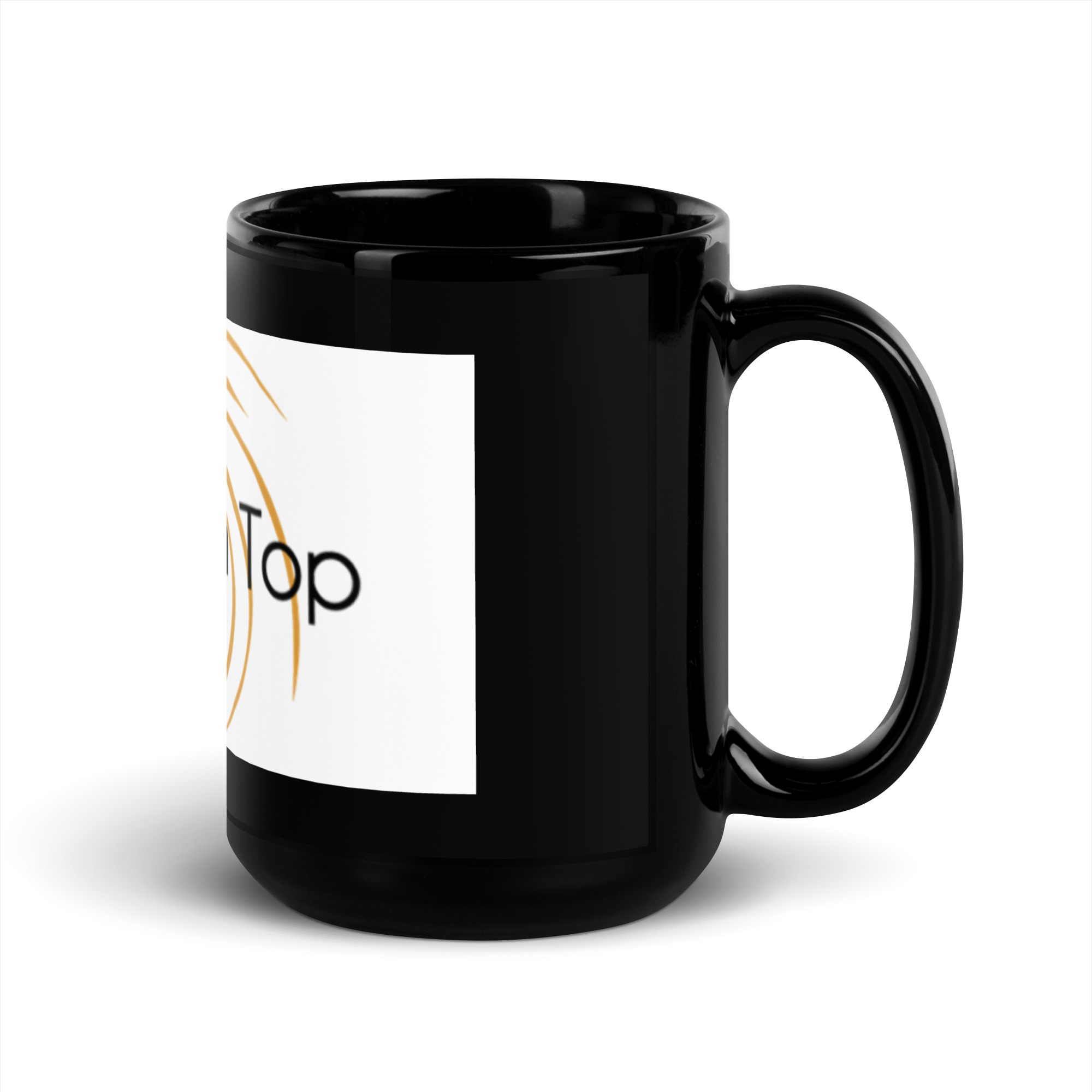 Black Glossy Mug - Image 5